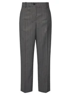 Spodnie sportowe damskie - Tommy Hilfiger Chinosy WW0WW46704 Szary Regular Fit - miniaturka - grafika 1