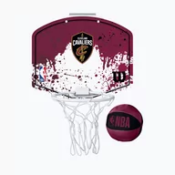 Koszykówka - Zestaw do mini-koszykówki Wilson NBA Team Mini Hoop Cle Cavaliers - miniaturka - grafika 1