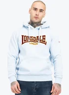 Bluzy męskie - Bluza LONSDALE CLASSIC soft sky kaptur-M - miniaturka - grafika 1
