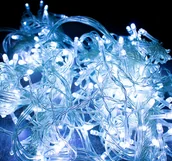 Oświetlenie świąteczne - ZOLTA Fairy Lights Indoor and Outdoor 300LED 12m -Replika acja LED - Wodoodporne lampki choinkowe - Wróżki - 8 trybów oświetlenia - Niebieski - Icicle - miniaturka - grafika 1