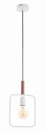 Lampy sufitowe - Candellux FRAME Biała E27 Lampa wisząca 31-73563 31-73563 - miniaturka - grafika 1