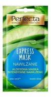 Maseczki do twarzy - Perfecta Express Mask Aloesowa maska Intensywne Nawilżanie  8ml - miniaturka - grafika 1