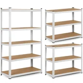 Szafy i regały magazynowe - Humberg Regał metalowy magazynowy 150 x 75 x 30 Humberg 4841 4841 - miniaturka - grafika 1