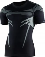 Koszulki sportowe męskie - Brubeck SS13700 Koszulka męska DRY z krótkim rękawem czarny/grafitowy XL - miniaturka - grafika 1