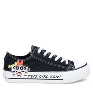 Buty dla dziewczynek - Trampki Sprandi SS24-154PPG Czarny - miniaturka - grafika 1