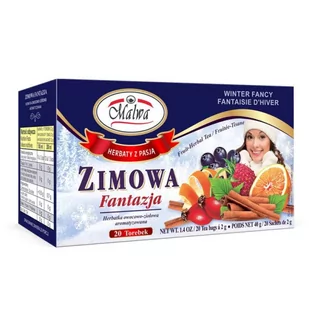 MALWA Herbata ZIMOWA FANTAZJA 25*2g MALWA 34MALHERZM - Herbata - miniaturka - grafika 1