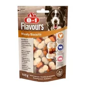 Przysmaki dla psów - Zolux Przysmak 8in1 FLAVOURS Meaty Biscuits 100g T152590 - miniaturka - grafika 1