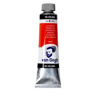 Farby i media malarskie - Talens Van Gogh, farba olejna, 40 ml, czerwony jasny azo - miniaturka - grafika 1