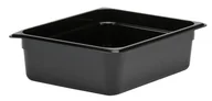 Akcesoria gastronomiczne - Pojemnik GN 1/2 100 mm z poliwęglanu, czarny CAMBRO, Camwear - miniaturka - grafika 1
