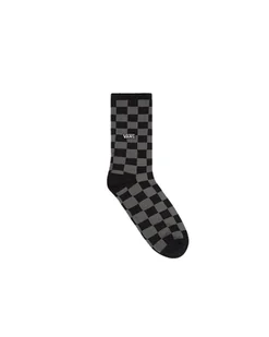 Vans Skarpetki Męskie Checkerboard Crew Black Charcoal VN000F0TBA51 38.5-42 - Skarpetki męskie - miniaturka - grafika 1