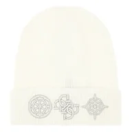 Czapki damskie - Damska Czapka zimowa GUESS BEANIE AW5177POL01-IVO – Beżowy - miniaturka - grafika 1