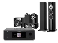 Kino domowe - NAD T778 (czarny) + 704 S3 + 705 S3 + HTM72 S3 + DB4S (czarny) - miniaturka - grafika 1
