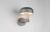 Lampy ogrodowe - Fraser kinkiet zewnętrzny 1xE27 szary/jasne drewno 262560135 - miniaturka - grafika 1
