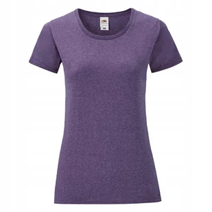 Koszulka Damska Iconic Heather Purple r. S - Koszulki i topy damskie - miniaturka - grafika 1