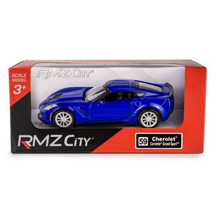 Chevrolet Corvette Grand Sport niebieski Daffi - Samochody i pojazdy dla dzieci - miniaturka - grafika 1