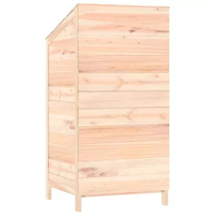Szopa ogrodowa, 55x52x112 cm, lite drewno jodłowe - Altany ogrodowe - miniaturka - grafika 7