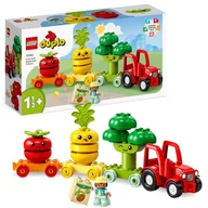 Klocki - LEGO DUPLO Traktor z warzywami i owocami 10982 - miniaturka - grafika 1