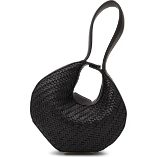 Patrizia Pepe Skórzane hobo - Torebki damskie - miniaturka - grafika 1
