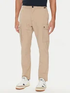 Spodnie męskie - Napapijri Spodnie materiałowe M-Broc NP0A4IK3 Beżowy Regular Fit - miniaturka - grafika 1