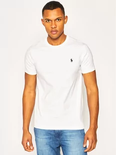 Ralph Lauren Polo T-Shirt Bsr 710680785 Biały Custom Slim Fit - Koszulki męskie - miniaturka - grafika 1