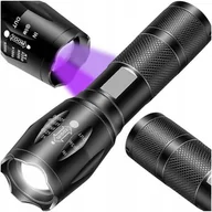 Latarki - Latarka UV BURSZTYN KLIMA HYBRYDY odporna Mocna FIOLET PAZNOKCIE LED - miniaturka - grafika 1