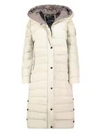 Kurtki damskie - Geographical Norway Płaszcz pikowany w kolorze kremowym - miniaturka - grafika 1