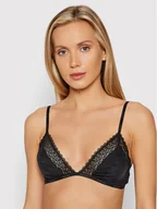 Biustonosze - Calvin Klein Underwear Biustonosz top 0000F3785E Czarny - miniaturka - grafika 1