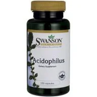 Układ pokarmowy - Swanson, Usa Acidophilus suplement diety 100 kaps. - miniaturka - grafika 1