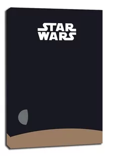 Star Wars Gwiezdne Wojny Nowa Nadzieja - obraz na płótnie Wymiar do wyboru: 60x80 cm - Obrazy i zdjęcia na płótnie - miniaturka - grafika 1