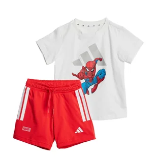 Zestaw adidas x Marvel Spider-Man Tee Kids - Odzież sportowa dziecięca - miniaturka - grafika 1