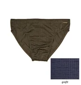 Kąpielówki męskie - SLIPY KĄPIELOWE ATLANTIC KMT-147 (kolor khaki, rozmiar M) - miniaturka - grafika 1