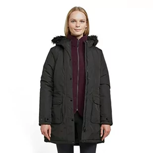 Regatta Damska kurtka Voltera Parka, Czarny, 38 PL - Kurtki damskie - miniaturka - grafika 1