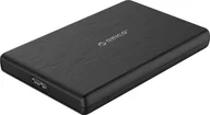 Obudowy i kieszenie na dyski twarde - Kieszeń Orico 2189C3 2.5" HDD USB3.1 czarna - miniaturka - grafika 1