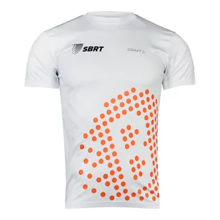 Koszulki sportowe męskie - Craft Koszulka Męska Event Tee, Biała M - grafika 1