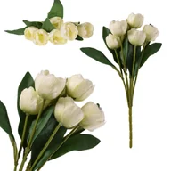 Sztuczne kwiaty - Tulipany Bukiet Tulipanów Tulipan Wiosenny Bukiecik Jak Żywe Dekoracja - miniaturka - grafika 1