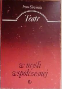 Teatr w myśli współczesnej - Książki o kulturze i sztuce - miniaturka - grafika 1