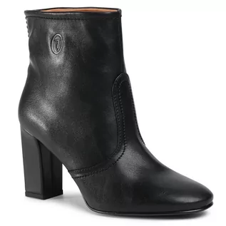 Botki damskie - Trussardi Botki 79A00607 K299 - grafika 1