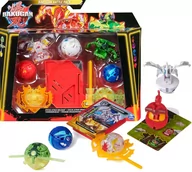 Figurki dla dzieci - Zestaw Bakugan Battle Pack Gra strategiczna + Figurki Bruiser 2x Dragonoid Hammerhead Nillious - miniaturka - grafika 1