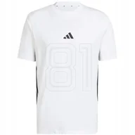 Koszulki męskie - Koszulka adidas Essentials 3-Stripes Single Jersey M JE6388 M - miniaturka - grafika 1