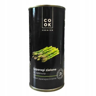 Szparagi zielone w zalewie 425g - Cook Premium jakość - Pasztet i przetwory mięsne - miniaturka - grafika 1