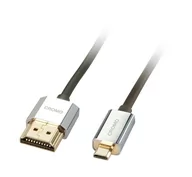 Kable komputerowe i do monitorów - CABLE HDMI-MICRO HDMI 1M/41681 LINDY - miniaturka - grafika 1