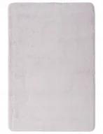 Dywaniki łazienkowe - DYWANIK DO ŁAZIENKI SZARY PLUSZOWY MIĘKKI MIŁY W DOTYKU GĘSTY GŁADKI DO PRANIA 50x80CM - miniaturka - grafika 1