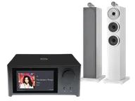 Zestawy stereo - NAD C 700 V2 (czarny) + 703 S3 (biały) - miniaturka - grafika 1