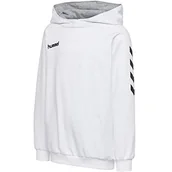 Bluzy męskie - Hummel Hmlgo Kids Cotton męska bluza z kapturem, biały, 140 - miniaturka - grafika 1