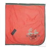 Derki dla konia - HARRY''S HORSE Derka polarowa LOU LOU z pasami - georgia - peach - miniaturka - grafika 1