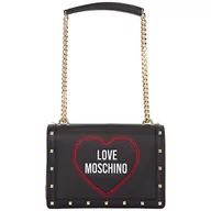 Torebki damskie - Love Moschino Damska torba na ramię Borsa A Spalla, rozmiar uniwersalny, czarny - jeden rozmiar - miniaturka - grafika 1