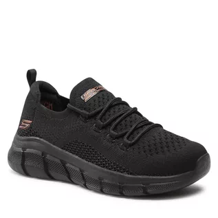 Buty sportowe damskie - Skechers Buty BOBS SPORT Color Connect 117121/BBK Black - grafika 1