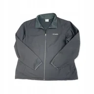 Bluzy damskie - Rozpinana czarna bluza damska COLUMBIA XXL - miniaturka - grafika 1