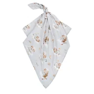 Pościel dla dzieci - Pieluszka bambusowa 70x70 cm Owieczki - miniaturka - grafika 1