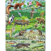 Puzzle - Larsen Puzzles Puzzles Nordic Forest LA-FH15 - miniaturka - grafika 1